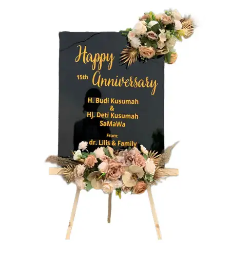 Papan Bunga Akrilik Tanah Sepenggal