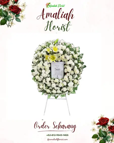 Krans Bunga Duka Tanah Sepenggal